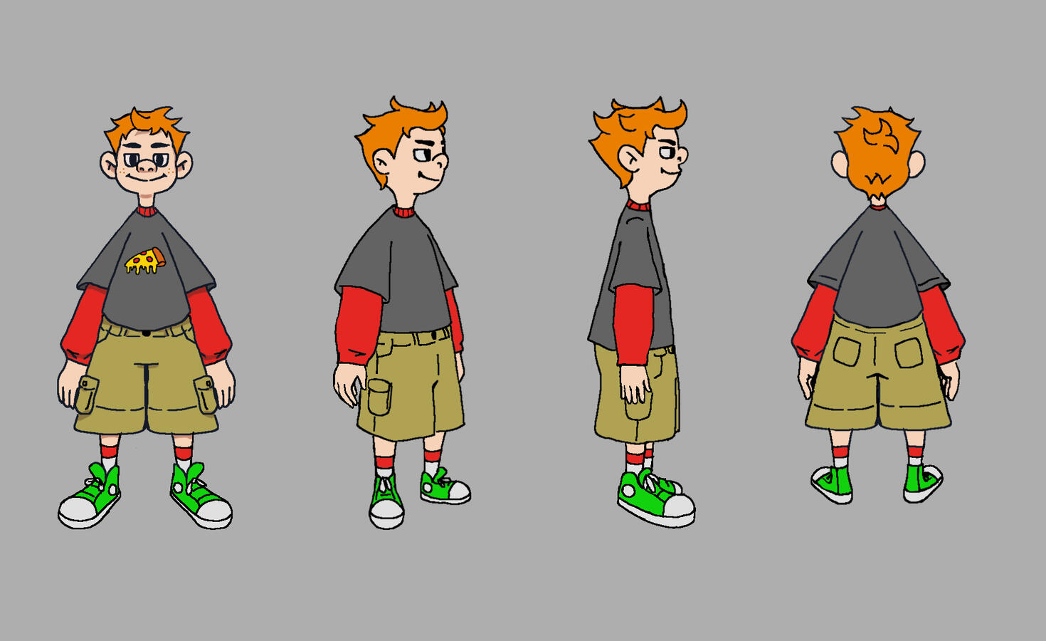 Four point turnaround